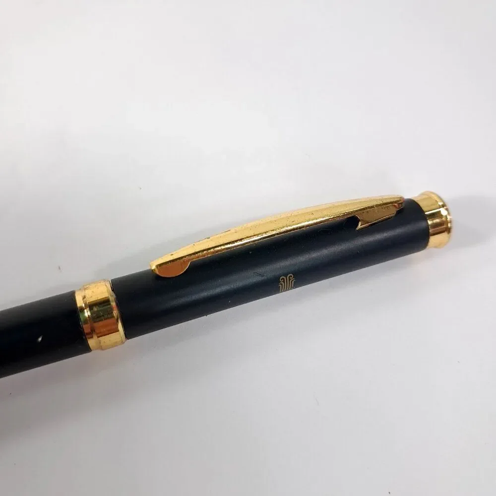 Corinthia Hotel pen Luxury Guest Ballpoint Travel collectible black Works Writes